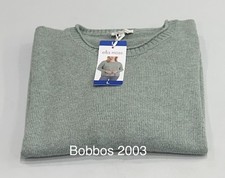 Ella Moss Women's Crewneck Long Sleeve Sweater, Green, Size L