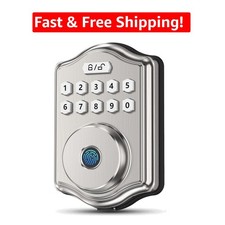 Elegant Anti-Peeping Keyless Entry Fingerprint Lock - Easy Install Durable