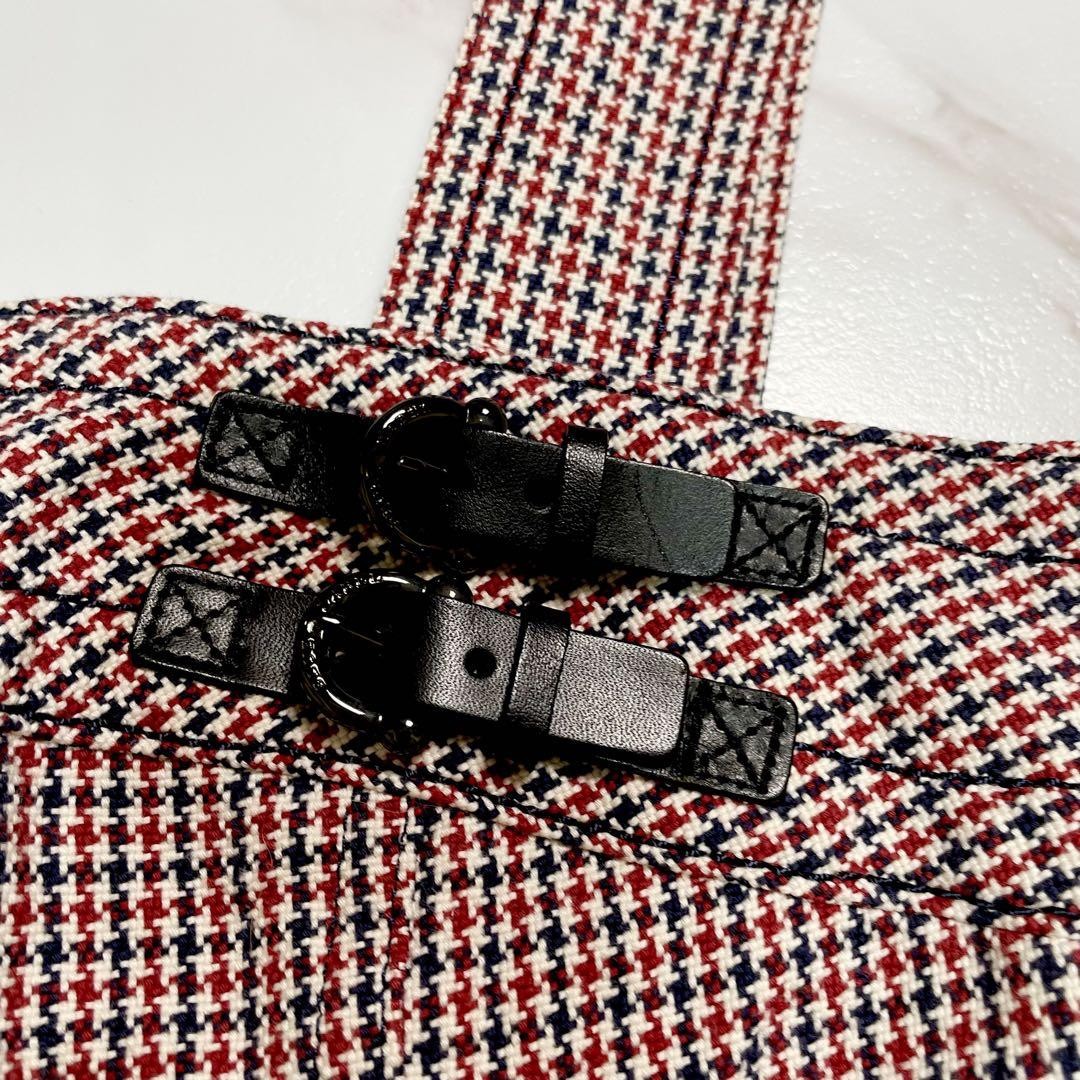 Burberry Blue Label Houndstooth Pattern Sleeveles… - image 5