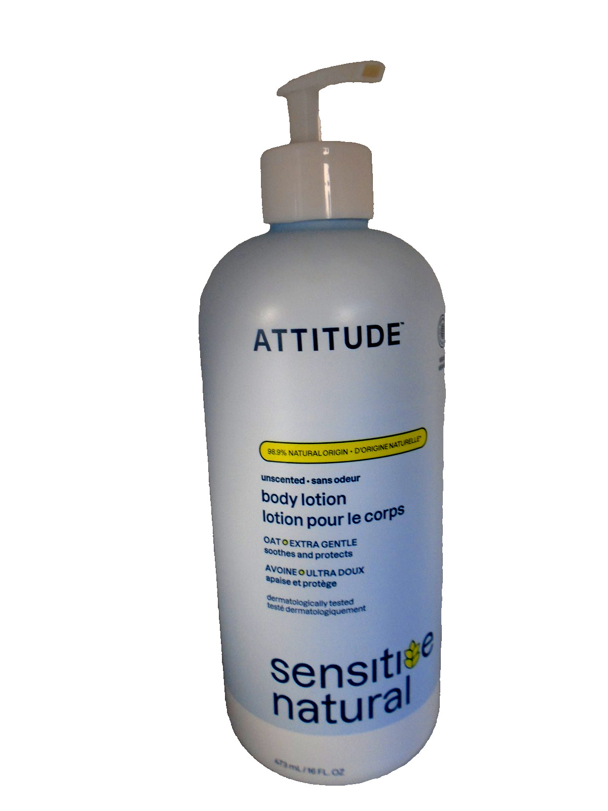 For Sensitive Skin With Oat - Unscented - 16 Fl. Oz.