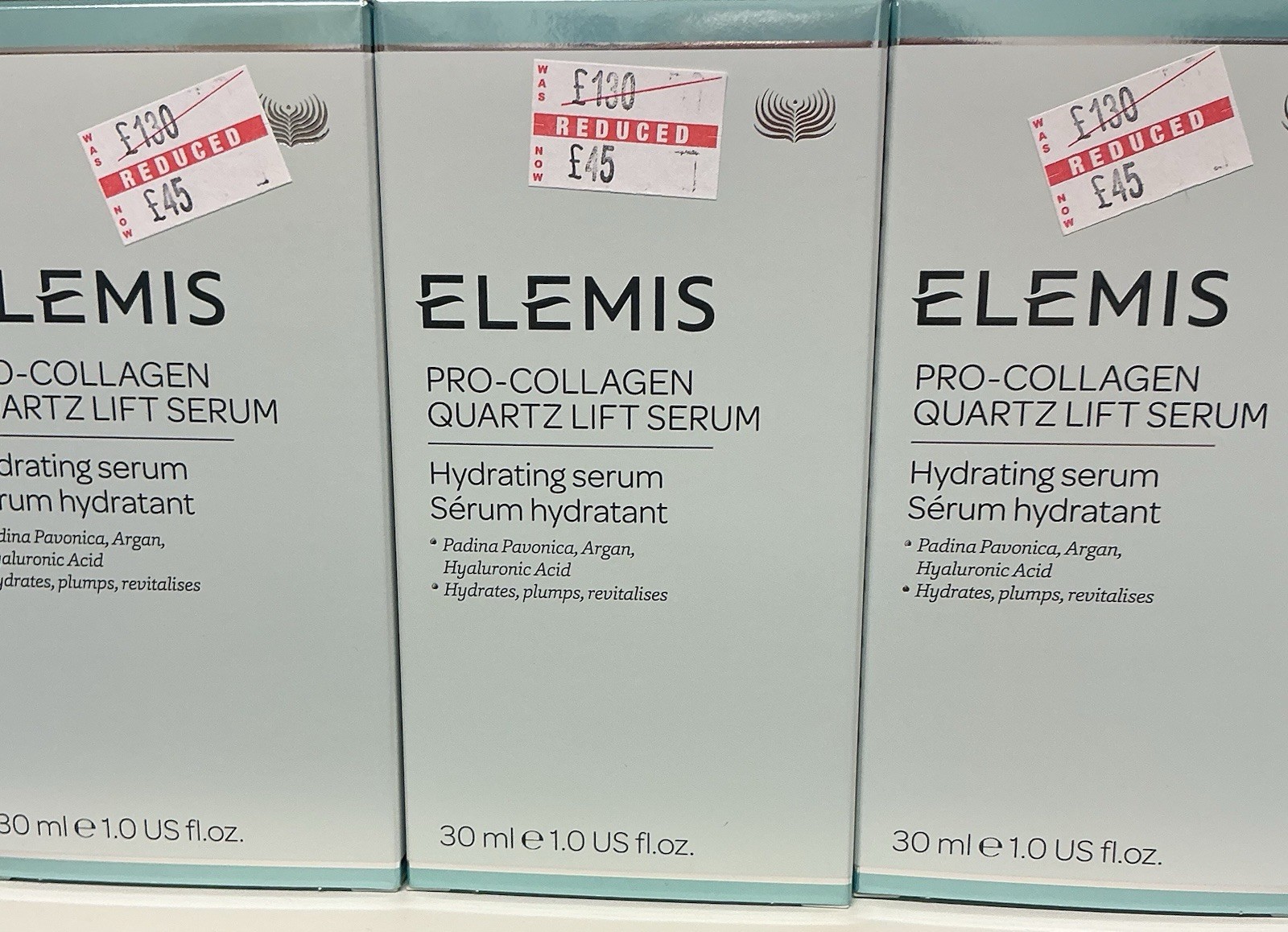 Elemis Pro Collagen Quartz Lift Hydrating Serum 30ml & Pro Collagen Marine Oil - Image 3