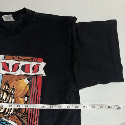 Vintage Kansas Band T Shirt Summer 1995 Tour Single Stitch Sz L Made In USA, Size L, $39.99 - Photo 13