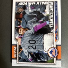 2026 Topps Series 1 FRANCISCO LINDOR #123 Walk This Way SP Image Variation Mets