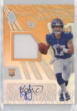 2018 Panini Phoenix RPS Rookie Jersey Orange 71/125 Kyle Lauletta Auto 12yh