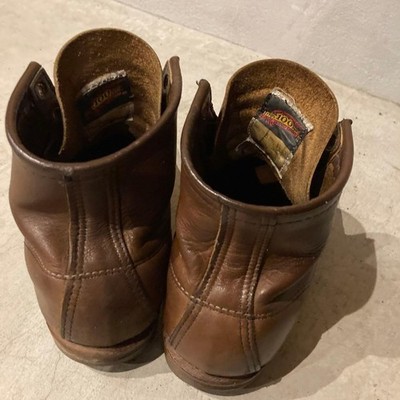 Red Wing Beckman Brown Mens Style Work Boots US Size 8.5D Made in the USA