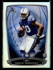 2014 Bowman Chrome #167 Donte Moncrief Refractor Rookie Card Indianapolis Colts. rookie card picture