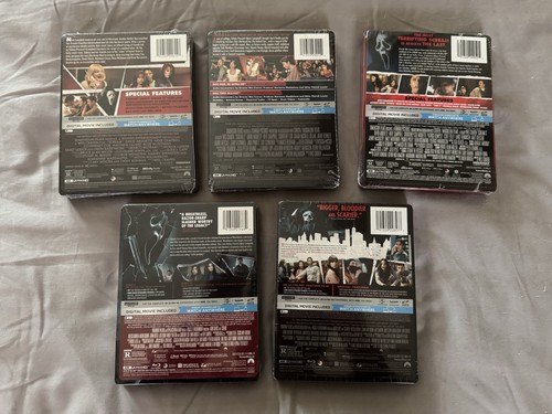 Scream (1996) | 2 | 3 | 5 (2022) | 6 VI 4K (UHD Blu-ray Digital) SteelBook ~ OOP - Foto 2 di 21