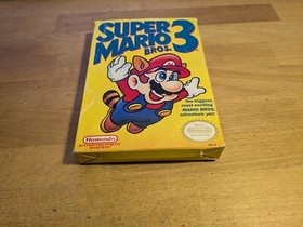 Super Mario Bros 3 Nintendo NES OVP CIB Rev A NTSC