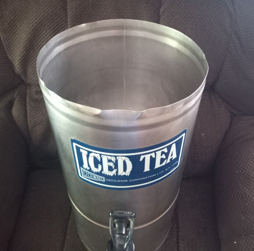 Dispensador de té helado Cecilware No14a de 3 galones de acero inoxidable - Imagen 4 de 5
