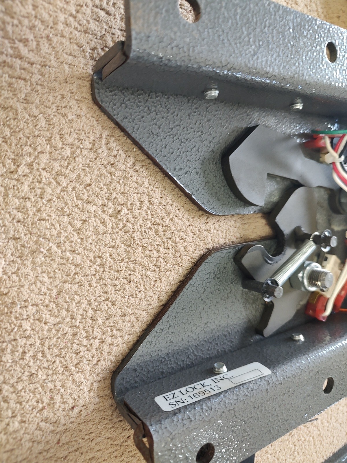 EZ Lock Wheelchair Securement System W/ Voice Warning System and Birds