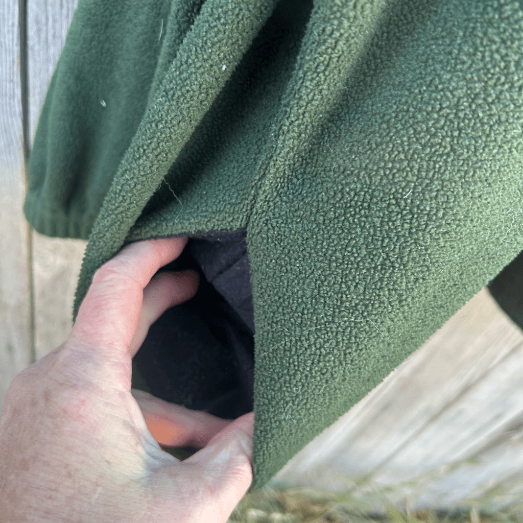 Sideout jacket pullover partial zip pockets size … - image 3