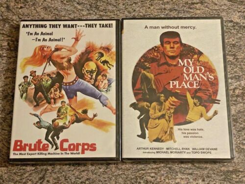 2 NEW Code Red DVD Lot! Brute Corps, My Old Man's Place! Region Free! *RARE OOP* - Picture 1 of 3