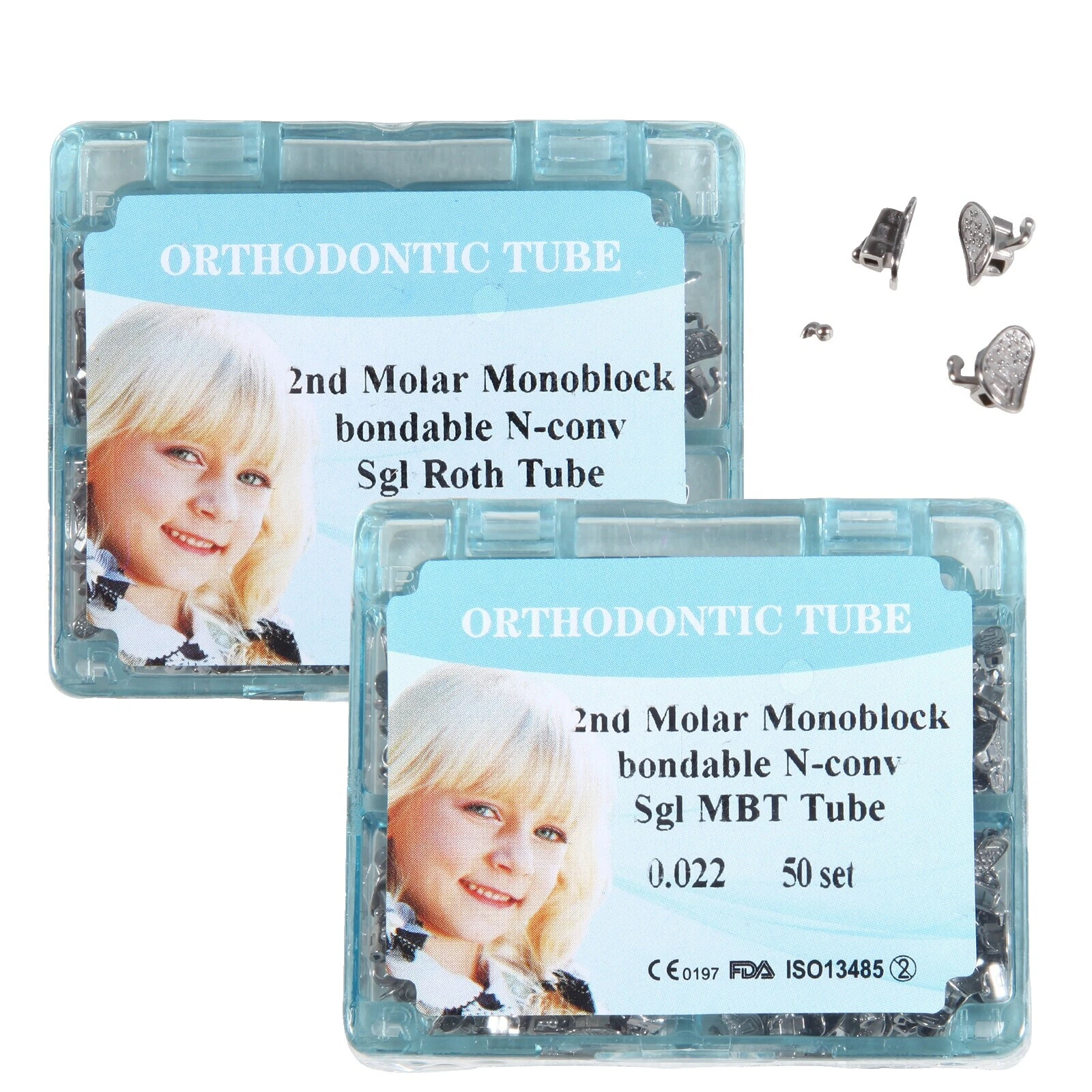 Cosmetology Metal Orthodontic Buccal Tubes Tubes