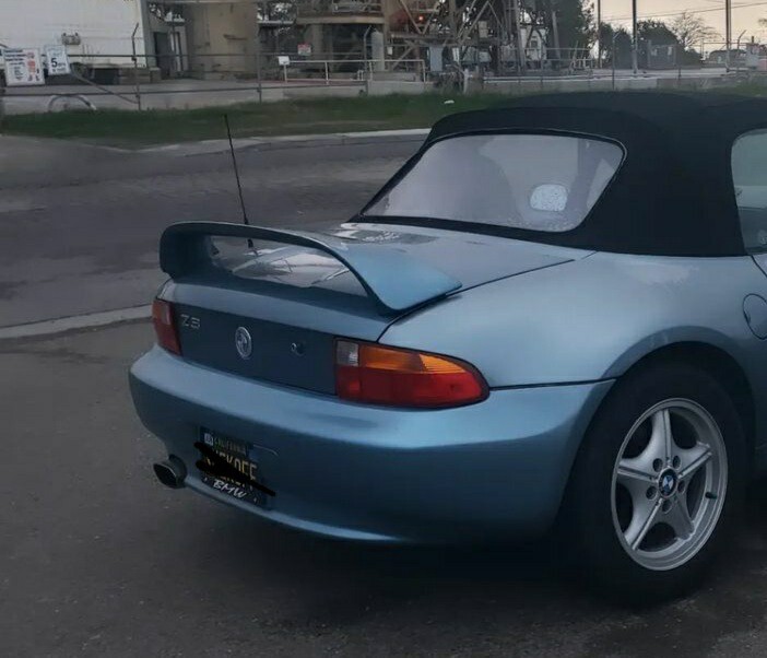 95-02 E36/5 E36/7 BMW Z3 Z3M Roadster Factory Rear Wing Spoiler