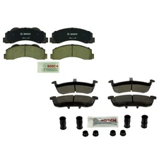 Bosch QuietCast Front and Rear Ceramic Brake Pads Kit For Expedition Navigator
