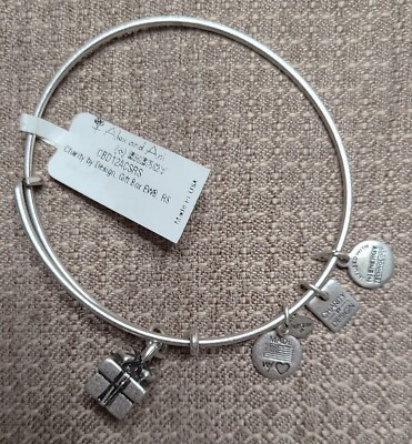 Alex and Ani Charity by Design Geschenkbox Silber Bettelarmband NEU