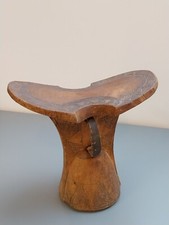 Appuie-tête Africain Ancien - Art Ethnographique - Fait Main En Éthiopie - Objet De Décoration