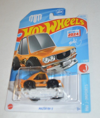 Hot Wheels MAD MIKE MAZDA RX-3 10台 HOT WHEELS 2024 HW J-IMPORTS 7/10 - MAZDA RX-3 MAD MIKE ORANGE | eBay