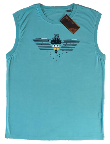 4 x Natural Man Men’s Sleeveless Vest 100% Cotton 61111 - Picture 3 of 6
