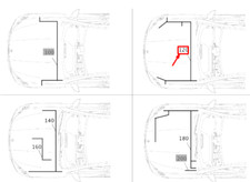 MB GLE W167 Light Electrical Wiring Harness LHD A1675405749