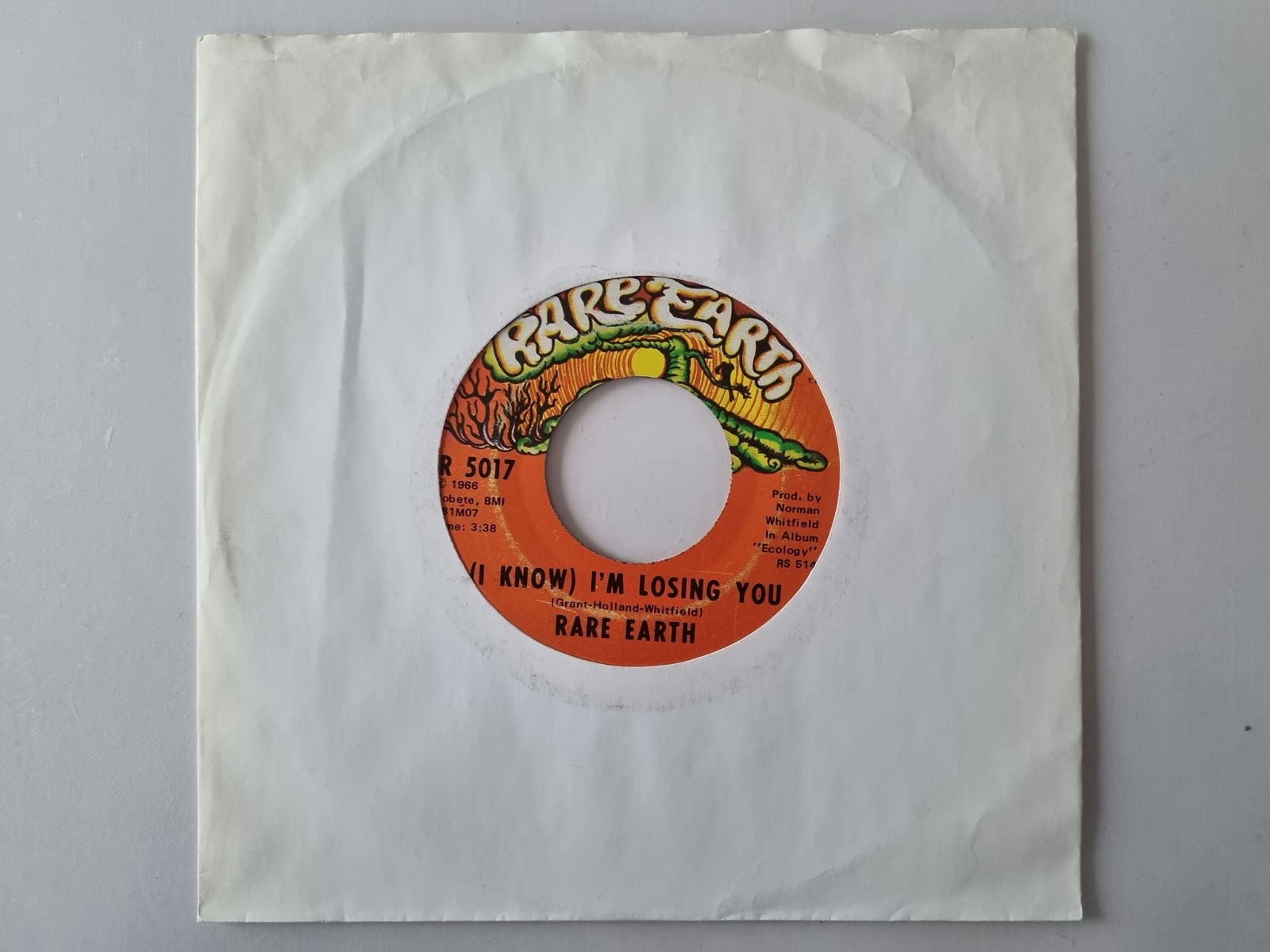 Rare Earth - (I Know) I'm Losing You 7'' Vinyl US