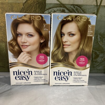 Nice n Easy Permanent Color - 7 Dark Blonde for Women - 1 Application Hair Color