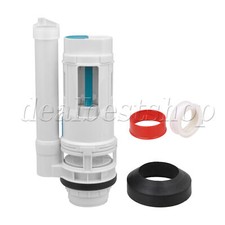 Toilet Cistern Flush Kit ABS Fits for Drain Diameter 60-78mm White