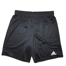 Adidas Climalite Shorts Black W/ White Accents Boys Size YMD Medium