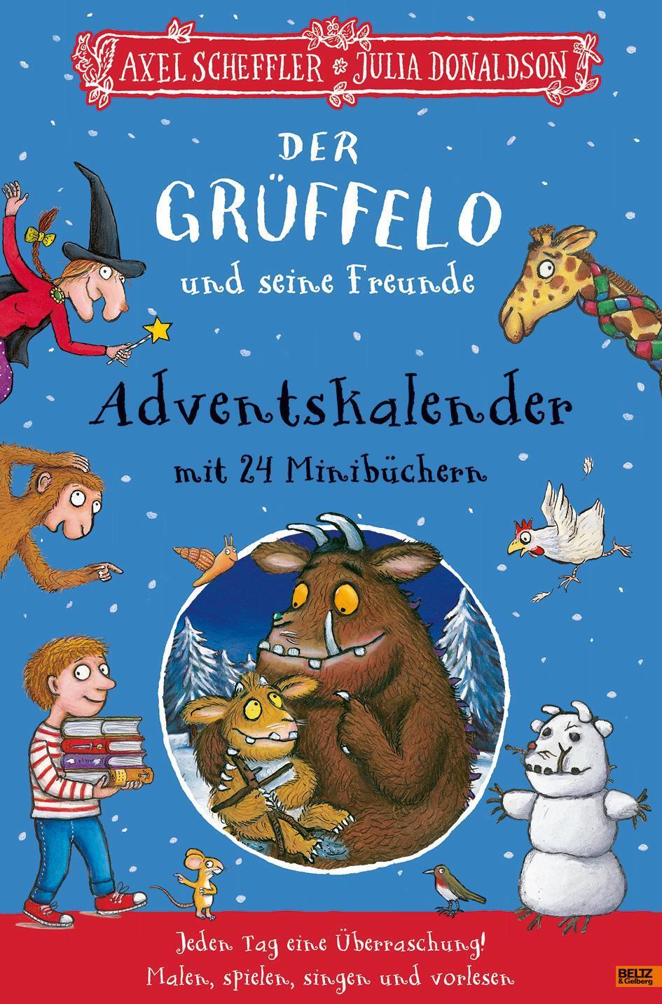 Thumbnail - Der Grüffelo Und Seine Freunde. Adventskalender Mit 24 Minibüchern,