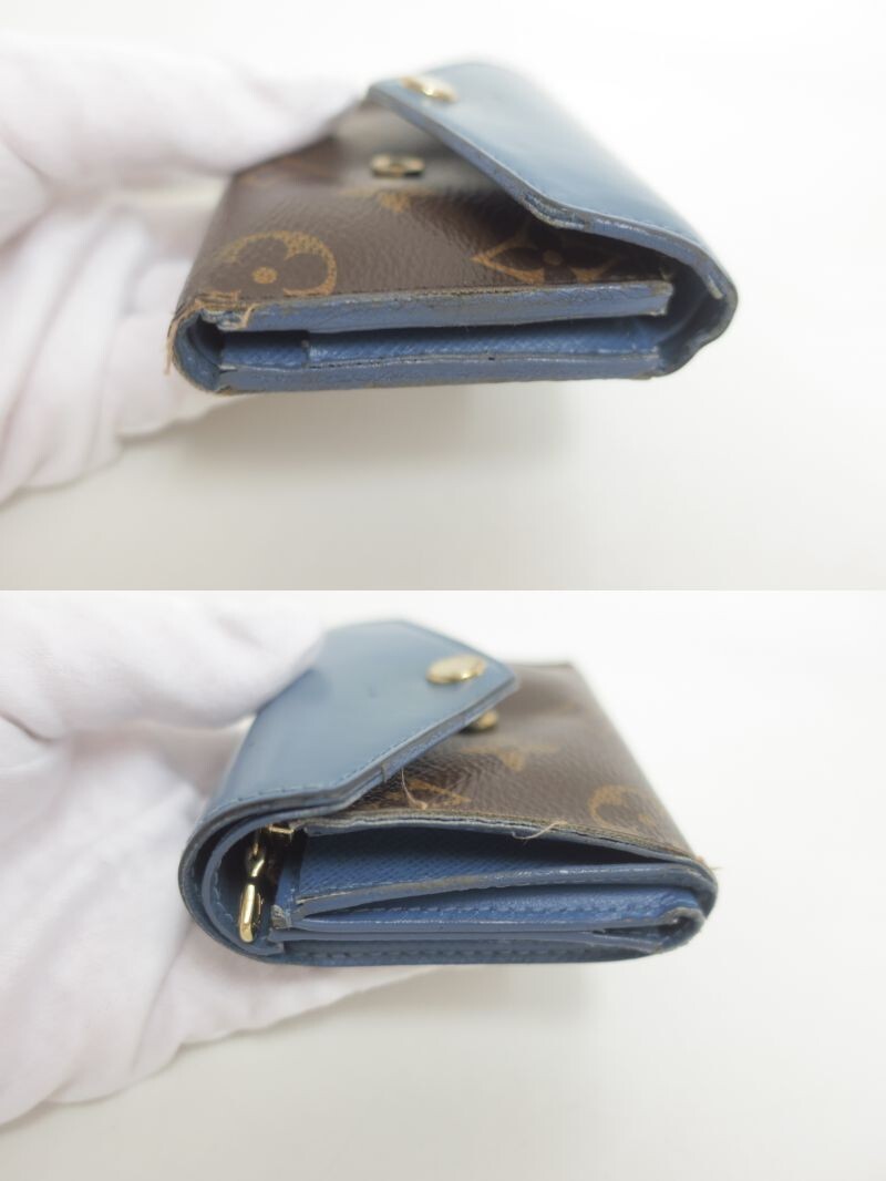 Authentic LOUIS VUITTON Monogram Zoe Compact Wallet #33630