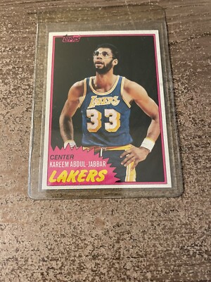 1981-82 Topps Set-Break # 20 Kareem Abdul-Jabbar NM-MT