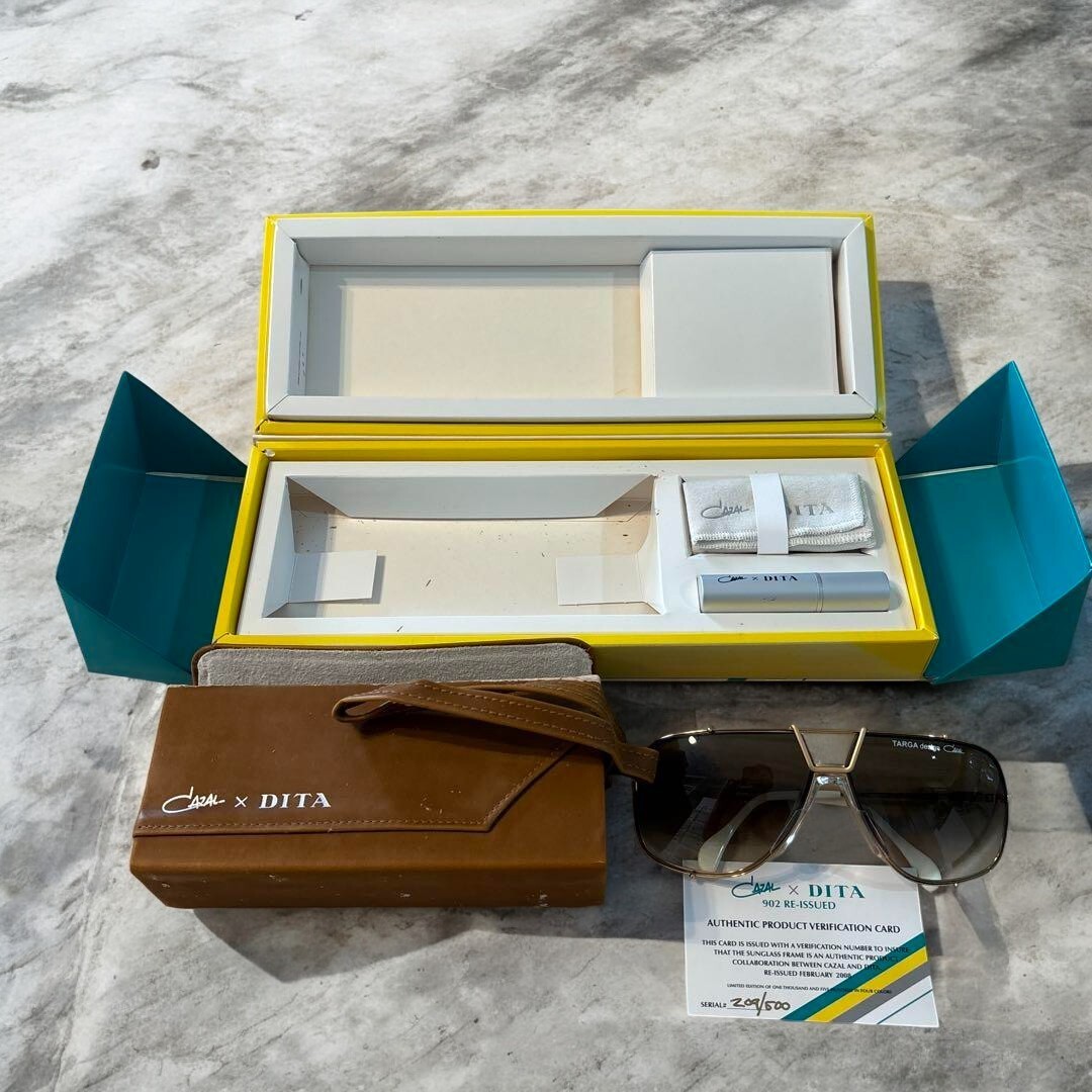 Cazal x Dita 902 Re-Issued Targa design limited rare USED JP | eBay
