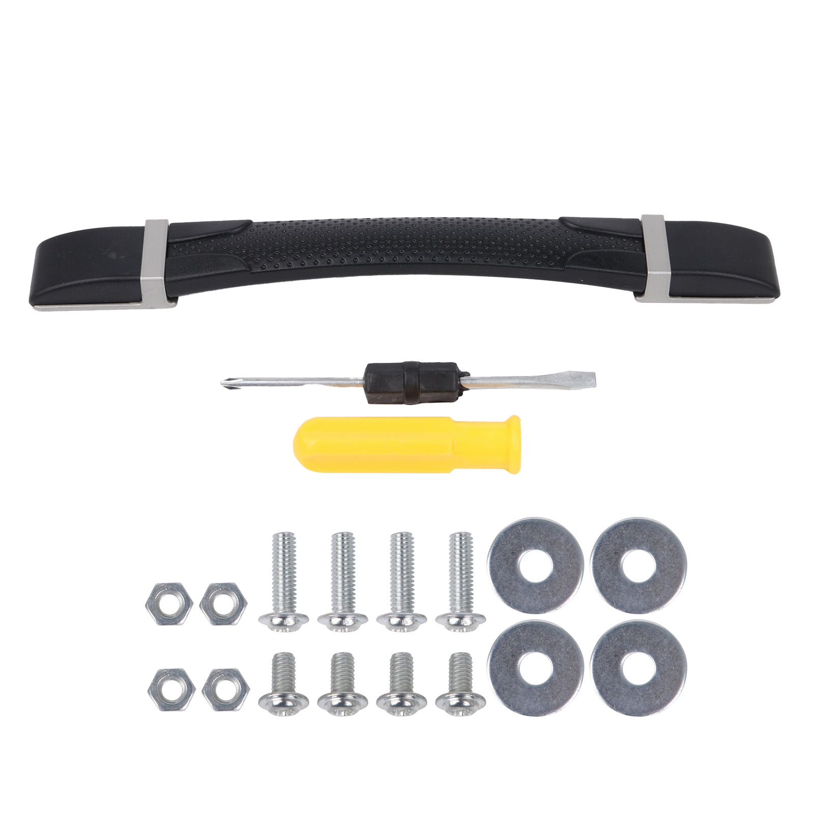 Suitcase Handle 265mm Metal Mounts for Suitcases Boxes Luggage 115B B120 Black-image