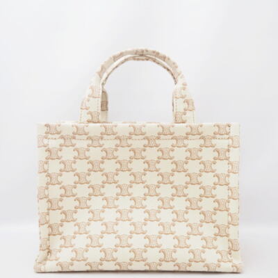 Celine Small Cabas Tie 2Way Bag Handbag Shoulder Triomphe