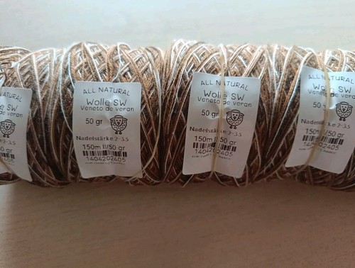 Wolle aus Naturspinnerei, Recycling Schurwolle Wolle Color Veneto De Veran - Bild 2 von 3