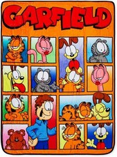 Garfield "Kooky Companions" Kids 45" x 60" Throw Blanket-AB0CWHBWXJ90