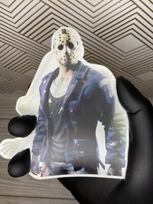 Friday the 13th Jason Voorhees 3D Lenticular Motion Car Sticker Laptop Luggage