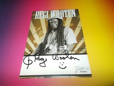 Regi Wooten Guitar signiert signed autograph Autogramm auf Autogrammkarte 