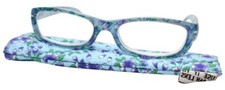 Calabria Dora Round/Oval Spring Hinge Designer Reading Glasses 50mm in 63 Option