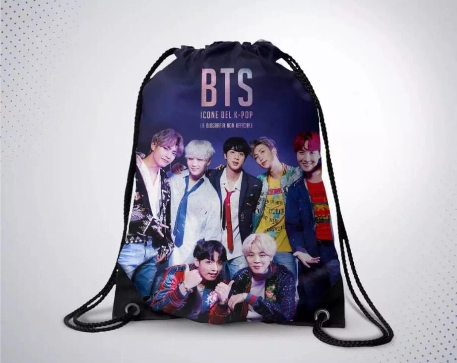 String bag hotsell bts