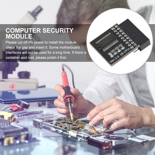 Module 2. 0 Module Motherboard Encryption Module - Photo 5/12