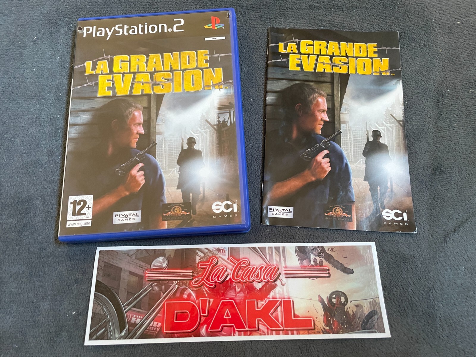 La Grande Évasion complet sur Playstation 2 - PS2 FR TBE