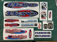 Haro supra SX  bmx sticker decals
