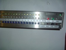 BRUDERER ......PRESS FAULT INDICATOR UNIT 14 CHANNEL 110 VAC... NEW NOT PACKAGED