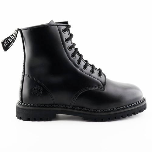Trituradores de Cedric Negro Para Hombre Para Mujer Americana Zapato Bajo  De Cuero Con Encaje Zapatos De Cuero | eBay