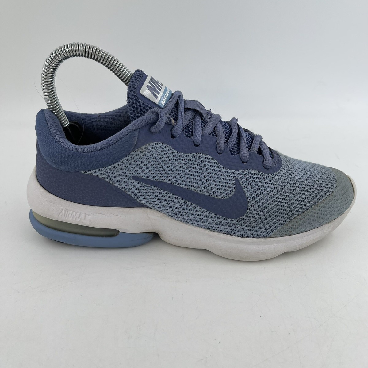 Nike Womens Air Max Advantage Blue Lace-Up Shoes Sneakers Size
