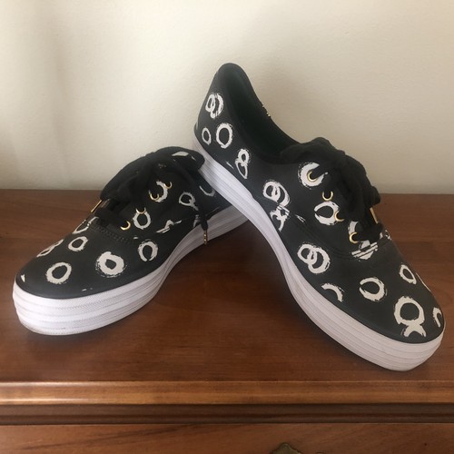 keds platform black