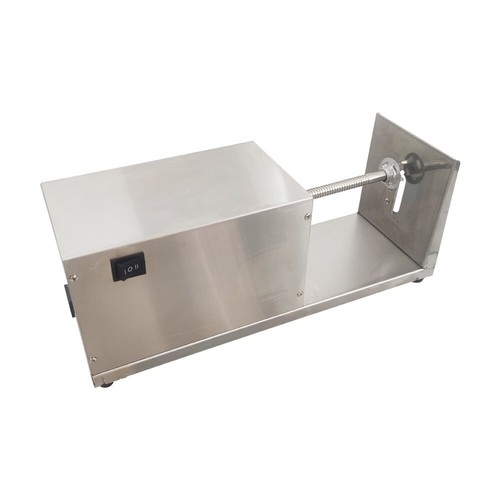 110V Stainless Steel Electric Potato Tower Machine Auto Stretch Potato Slicer - Picture 22 of 24