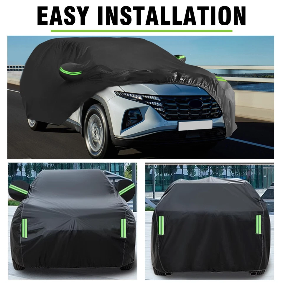For Toyota RAV4 SUV Waterproof Full Car Cover Rain Snow UV Resistant Protection Foto 3 de 4