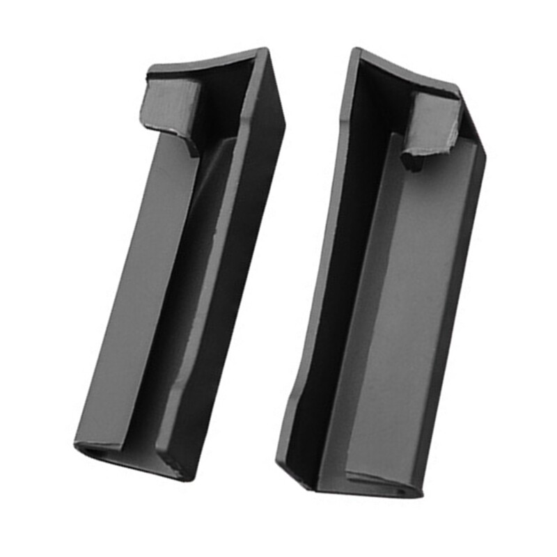 Black Water Rain Gutter Extension For Car Roof Car Modification